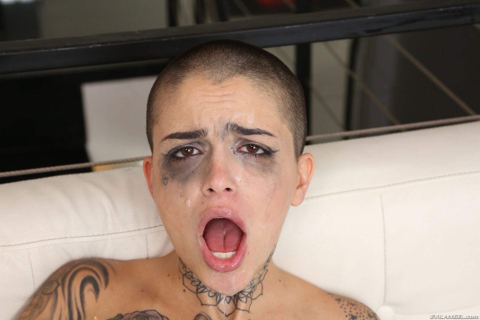 Inked Leigh Fucked To Multiple Squirts