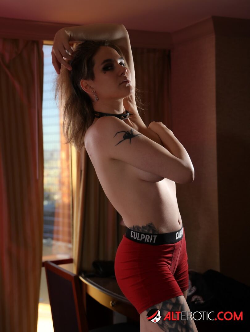 Adalind Gray Spends Some Time in a Motel Room With Her Toy