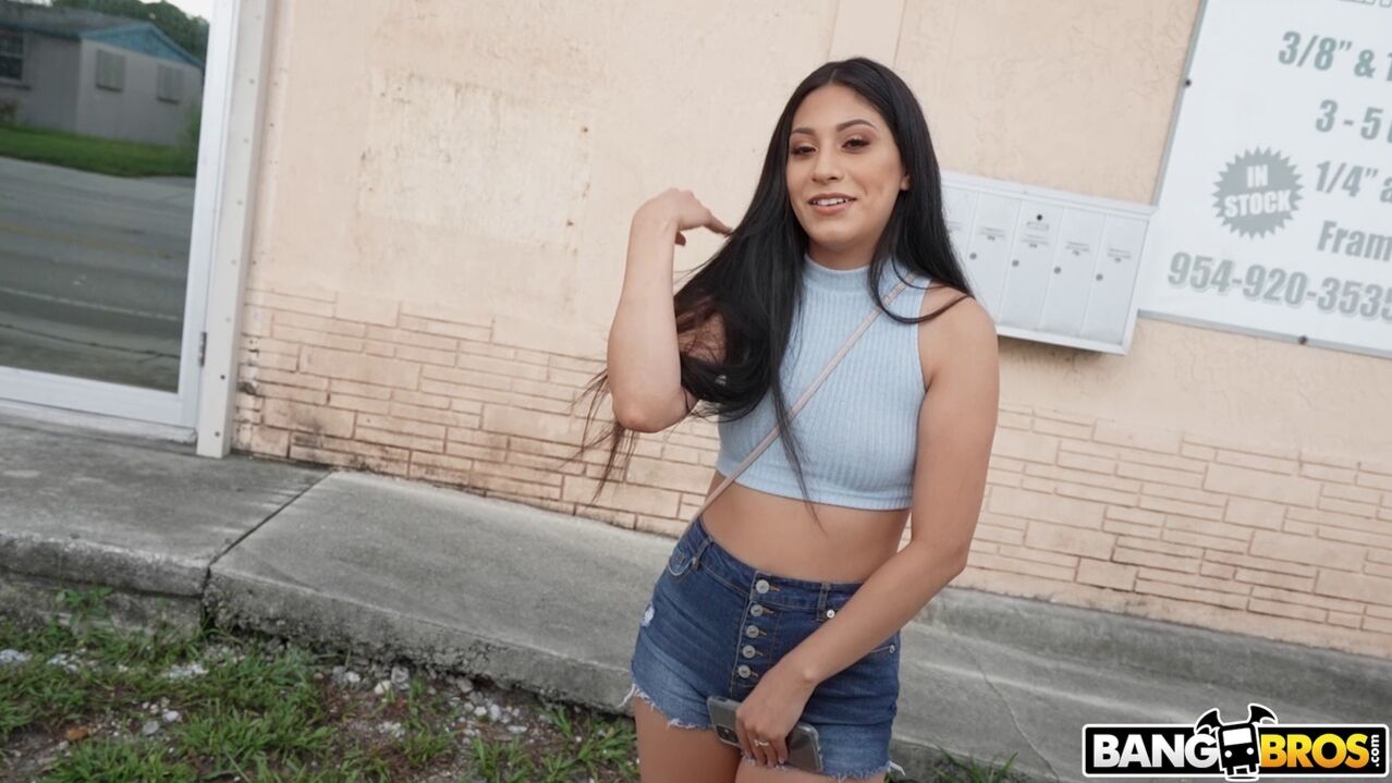 Hot Latina Fucked On The Bus