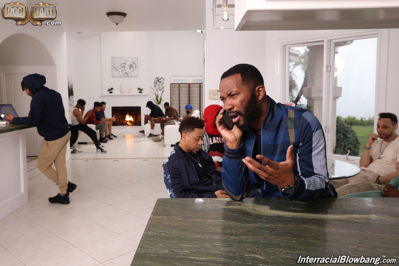 Harley King-InterracialBlowbang