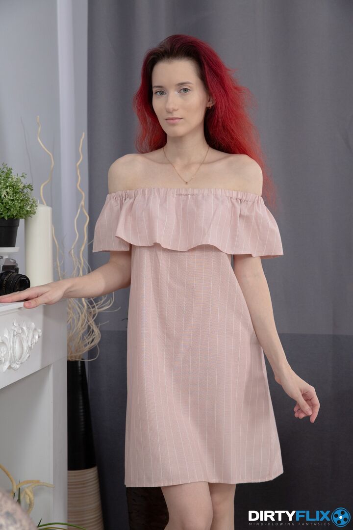 Tutor creampies red-haired teen