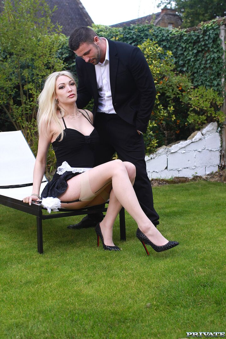Blonde Maid Tamara Grace Gets Her Pussy Pounded