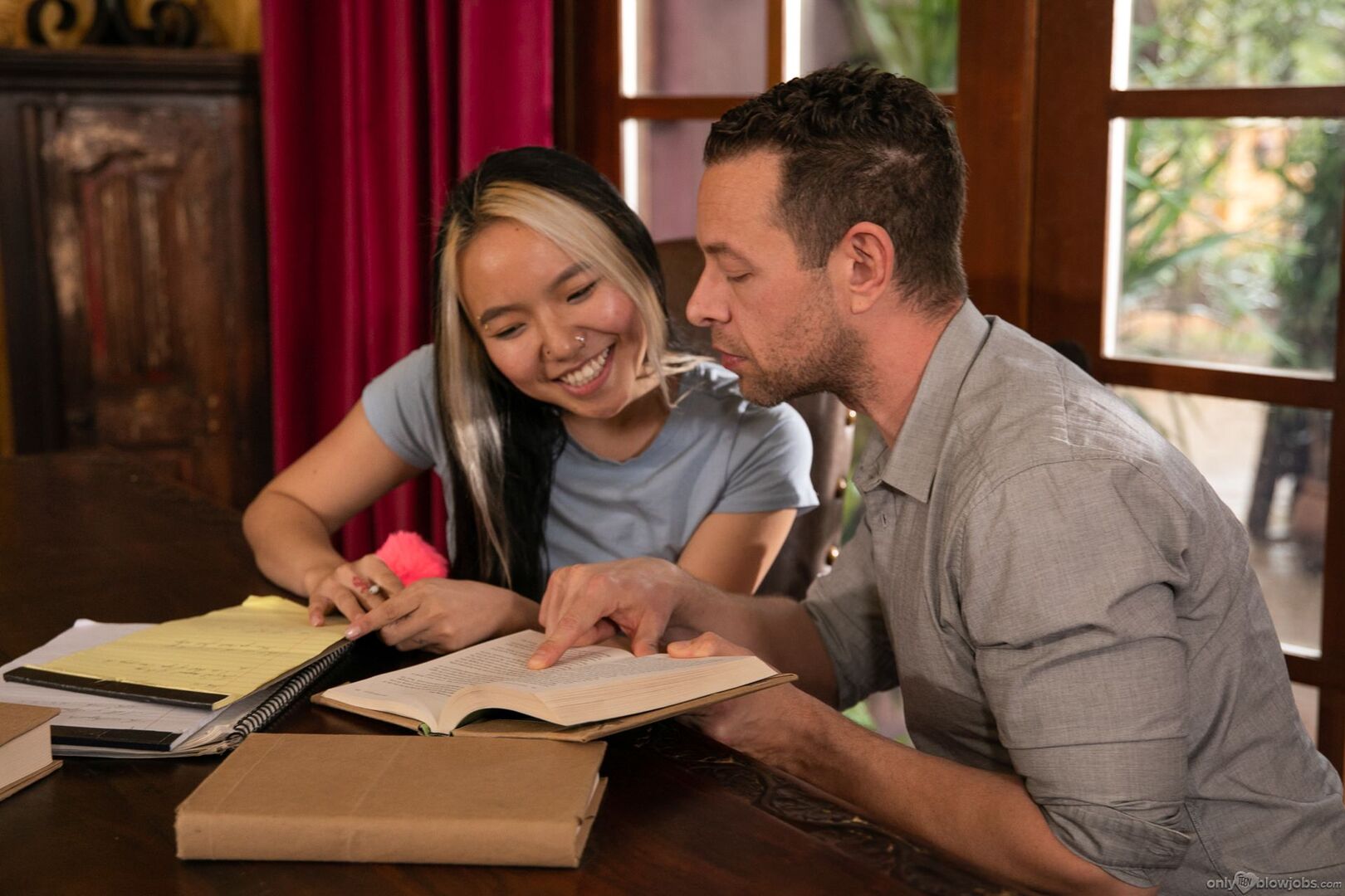 Study Session Cock Sucking