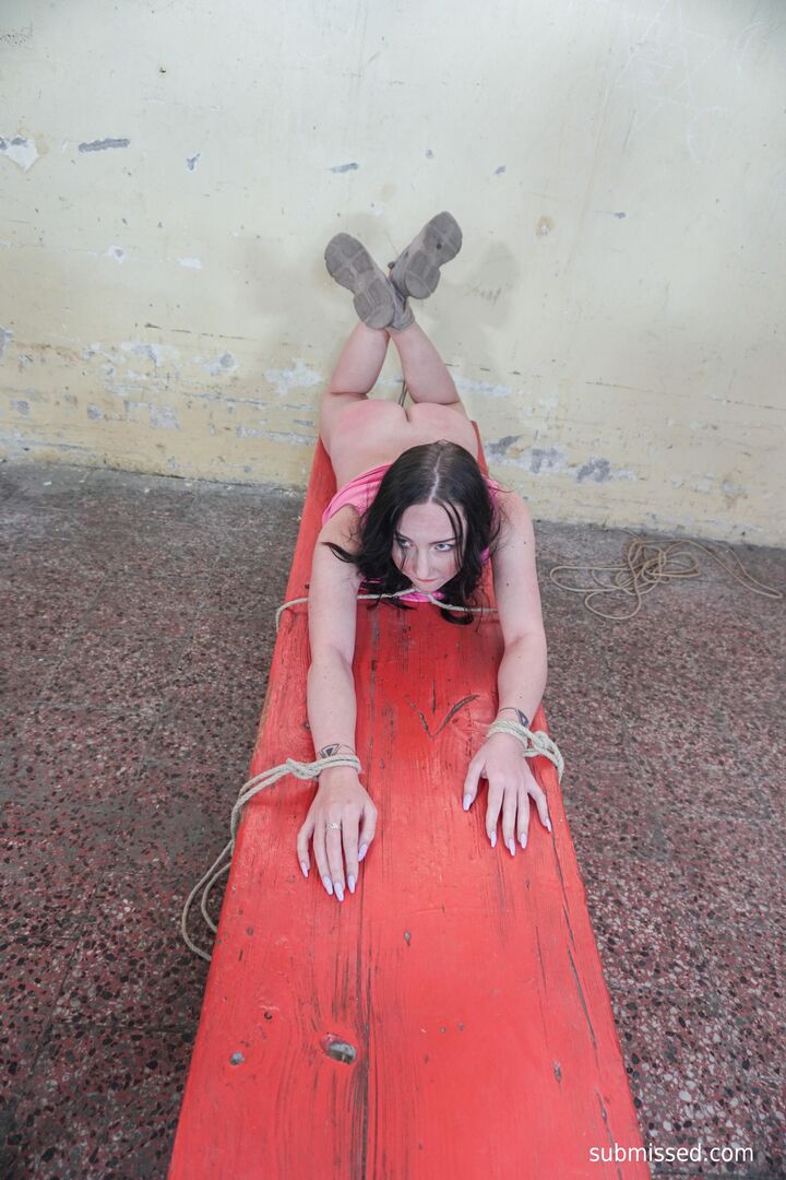Ballgagged Bella Angel