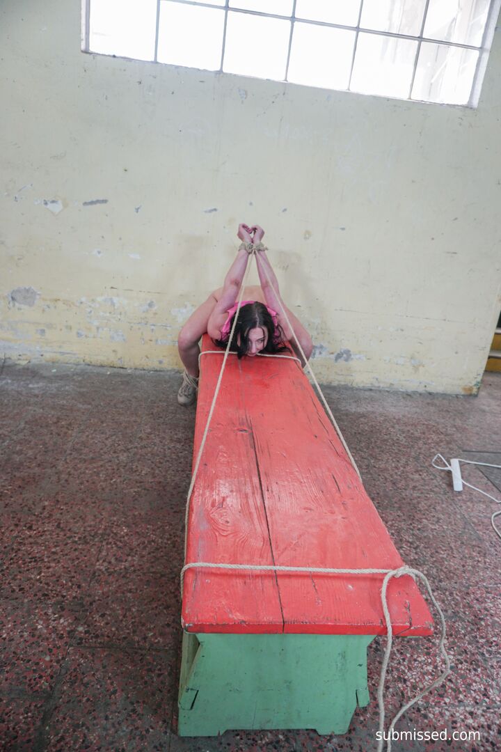 Ballgagged Bella Angel