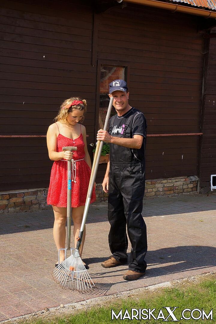 Sex On The Farm With The Farm Girl Olga Love