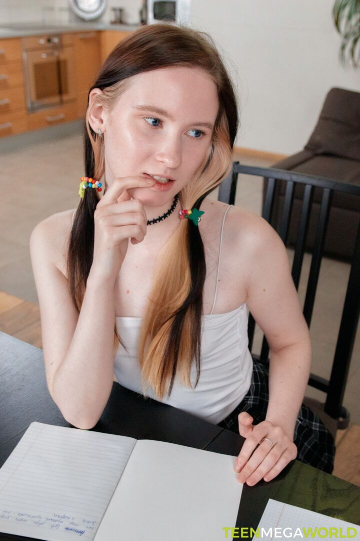 Hard sex after doing homework