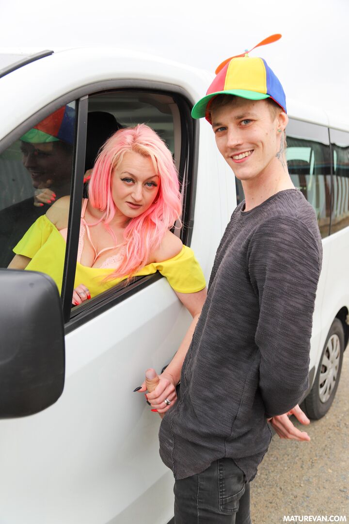 Crazy horny ladies van part 2