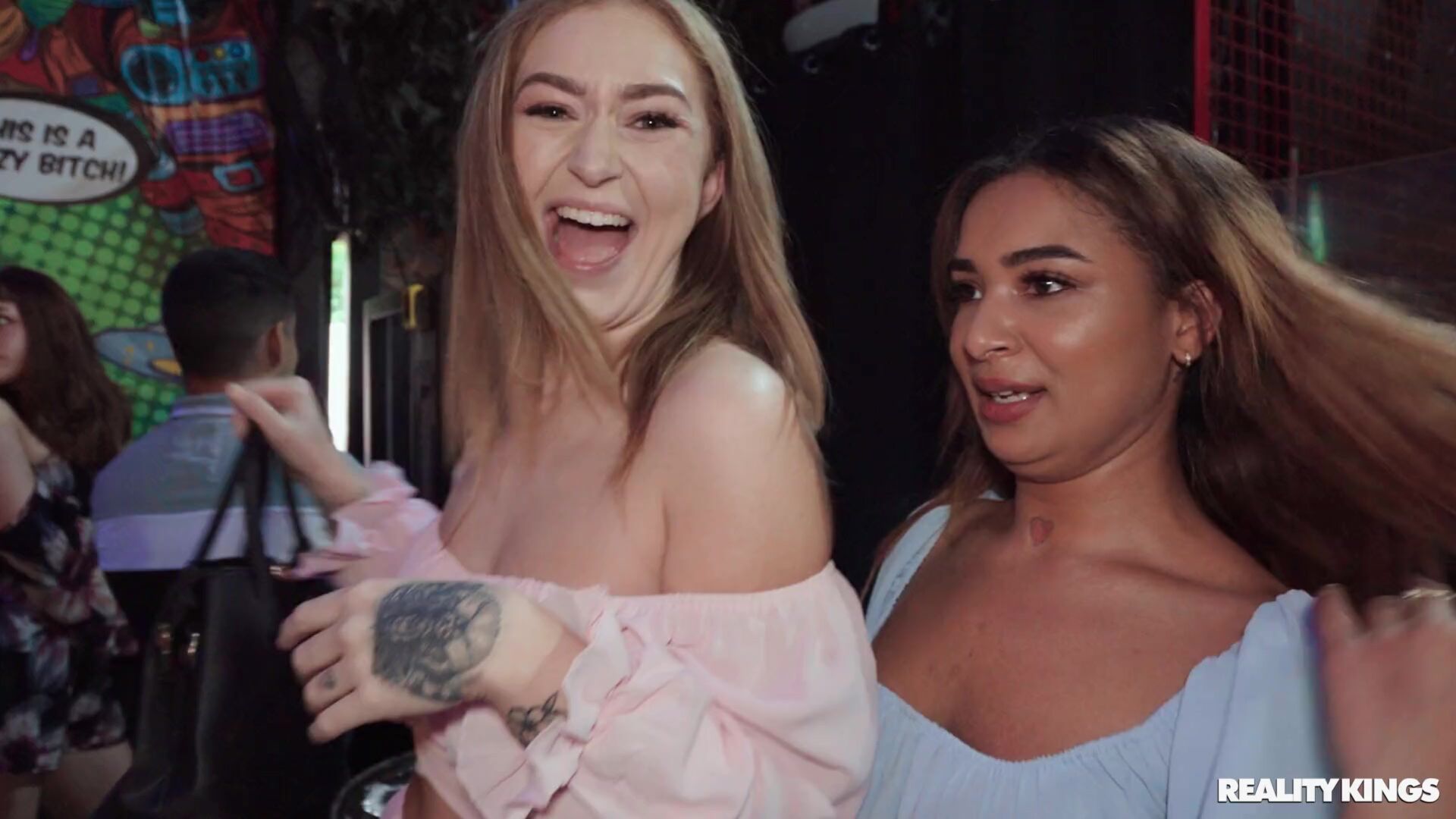 Public Lesbian Anal Pranksters Night Out