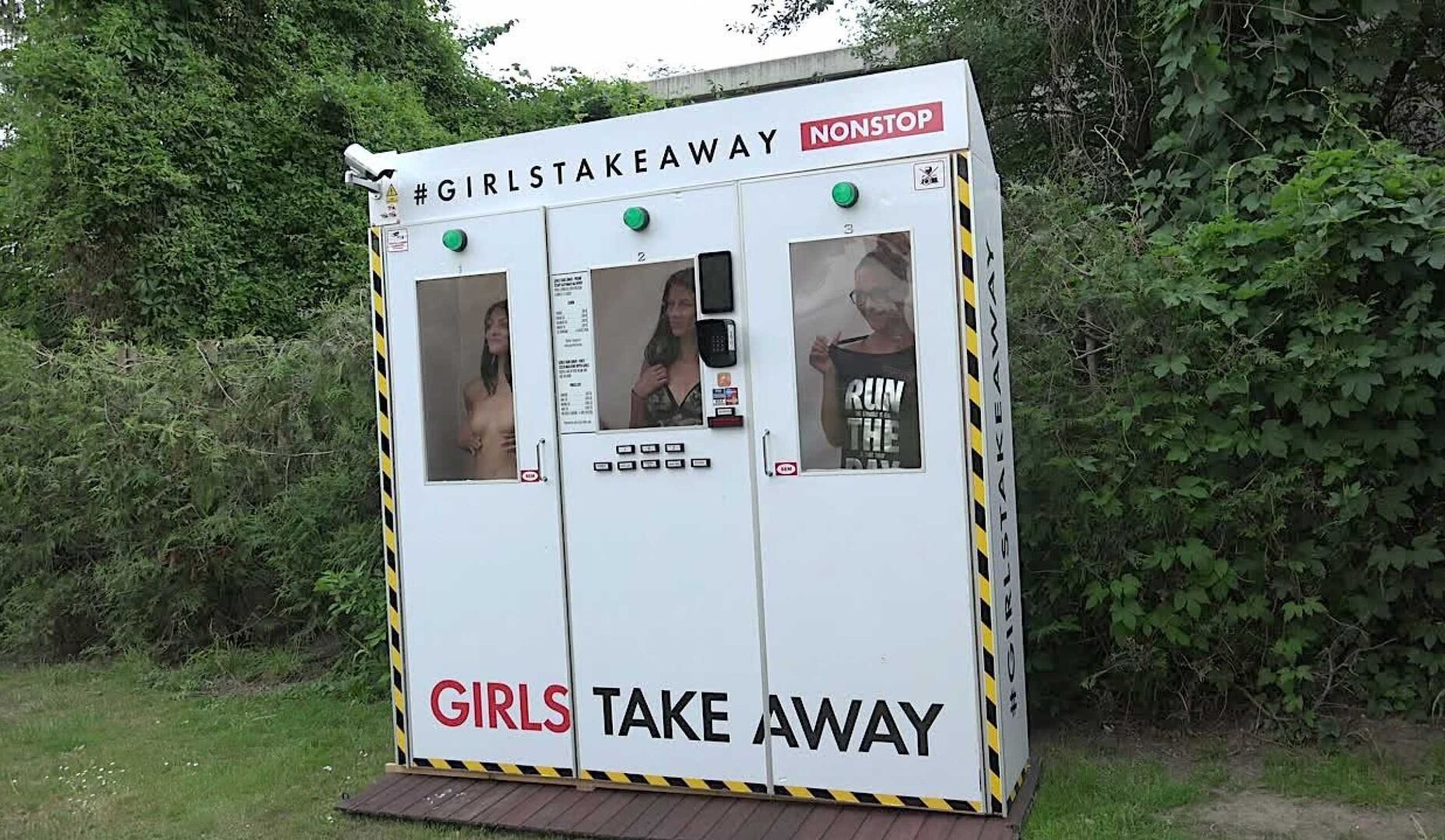 Czech girl Naomi Bennet in 'GirlsTakeAway'