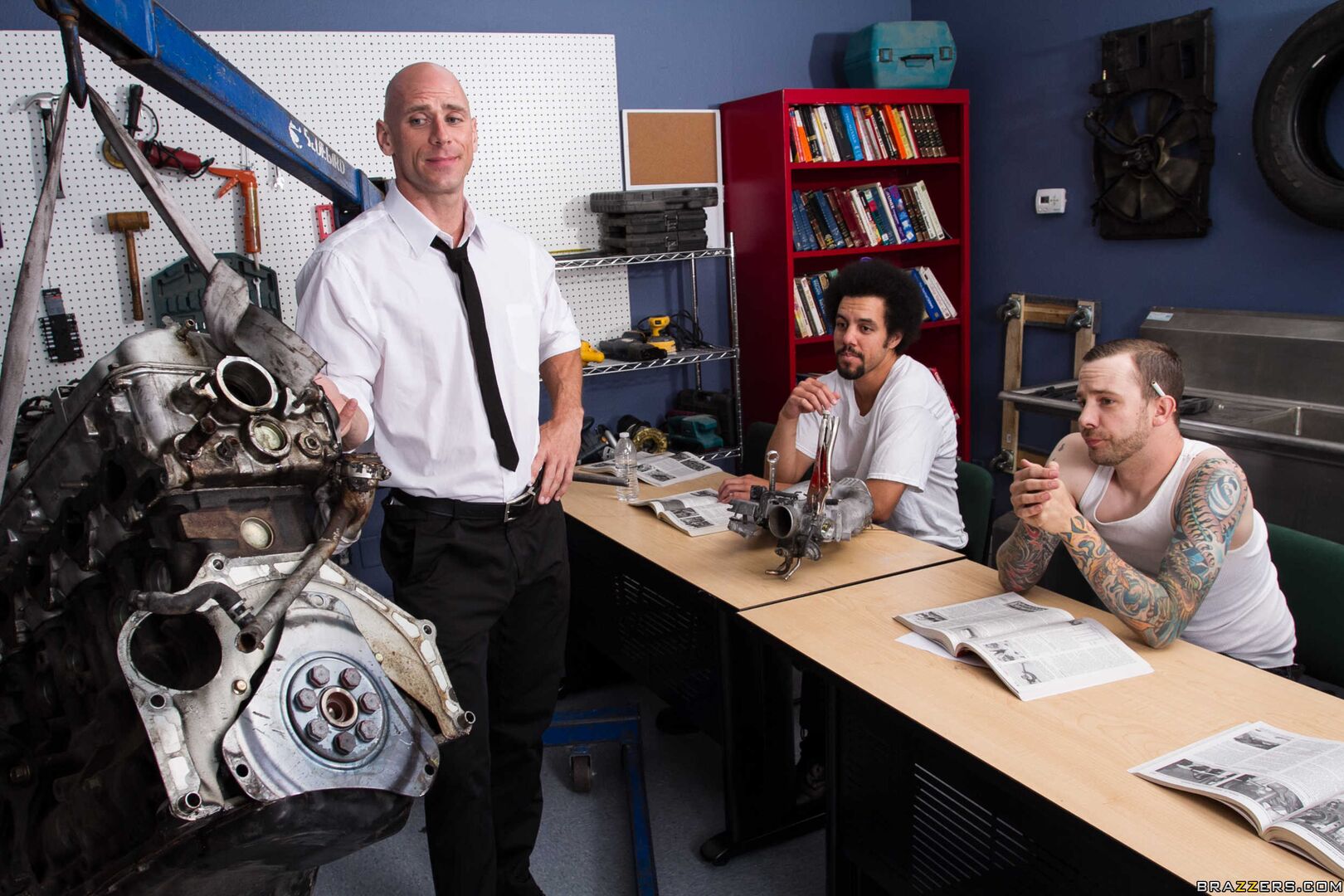 Learning the Two-Stroke in Auto Shop