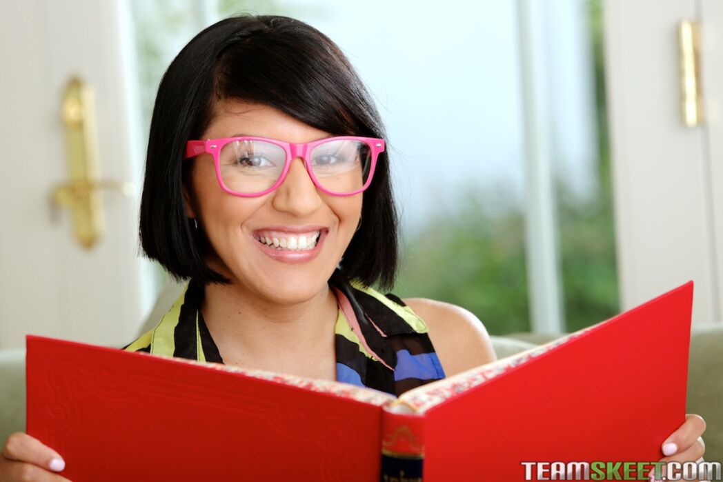 Lil Nerdy Teen Gets Boned