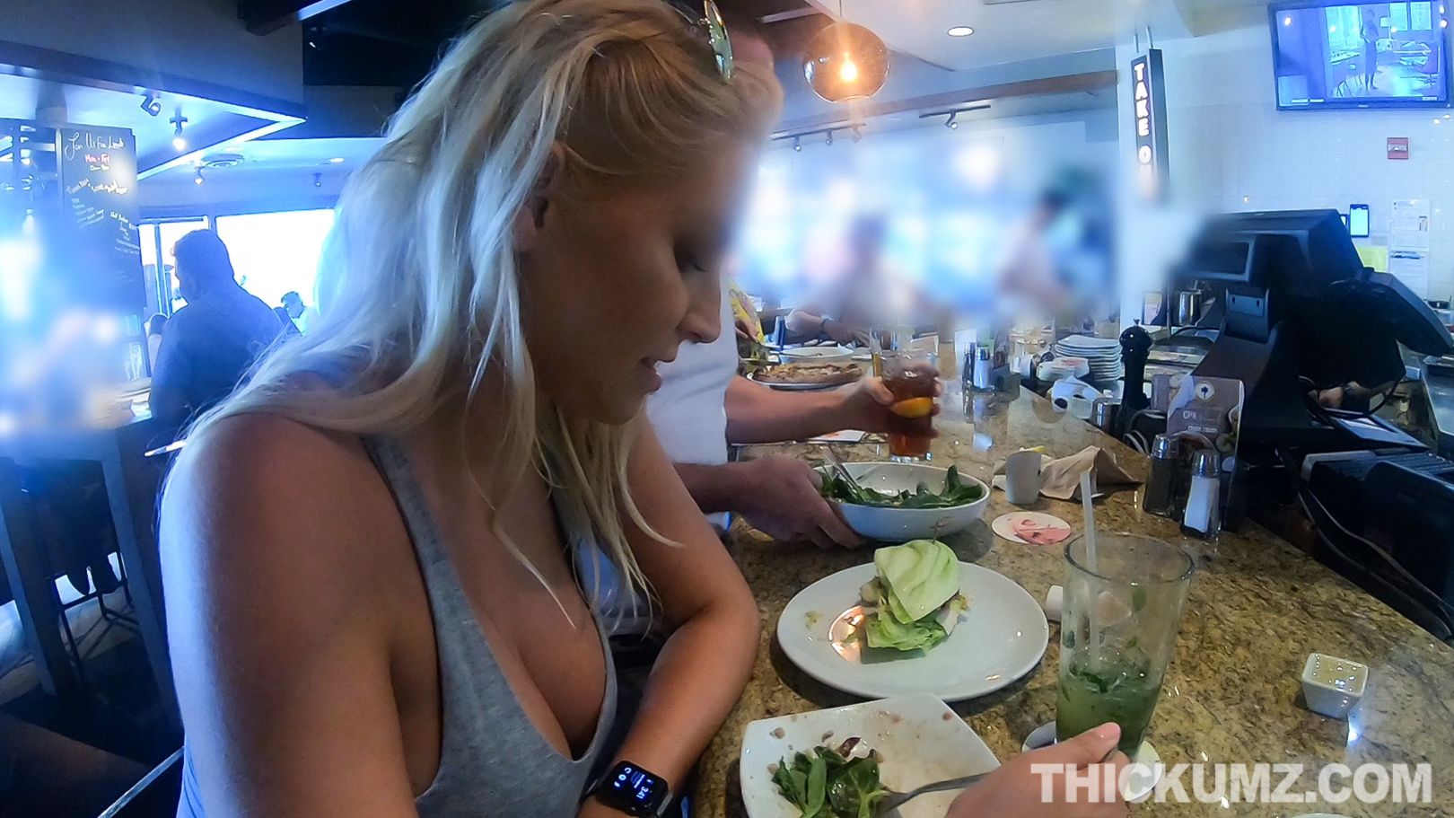 Mexican Food Makes Her Wet
