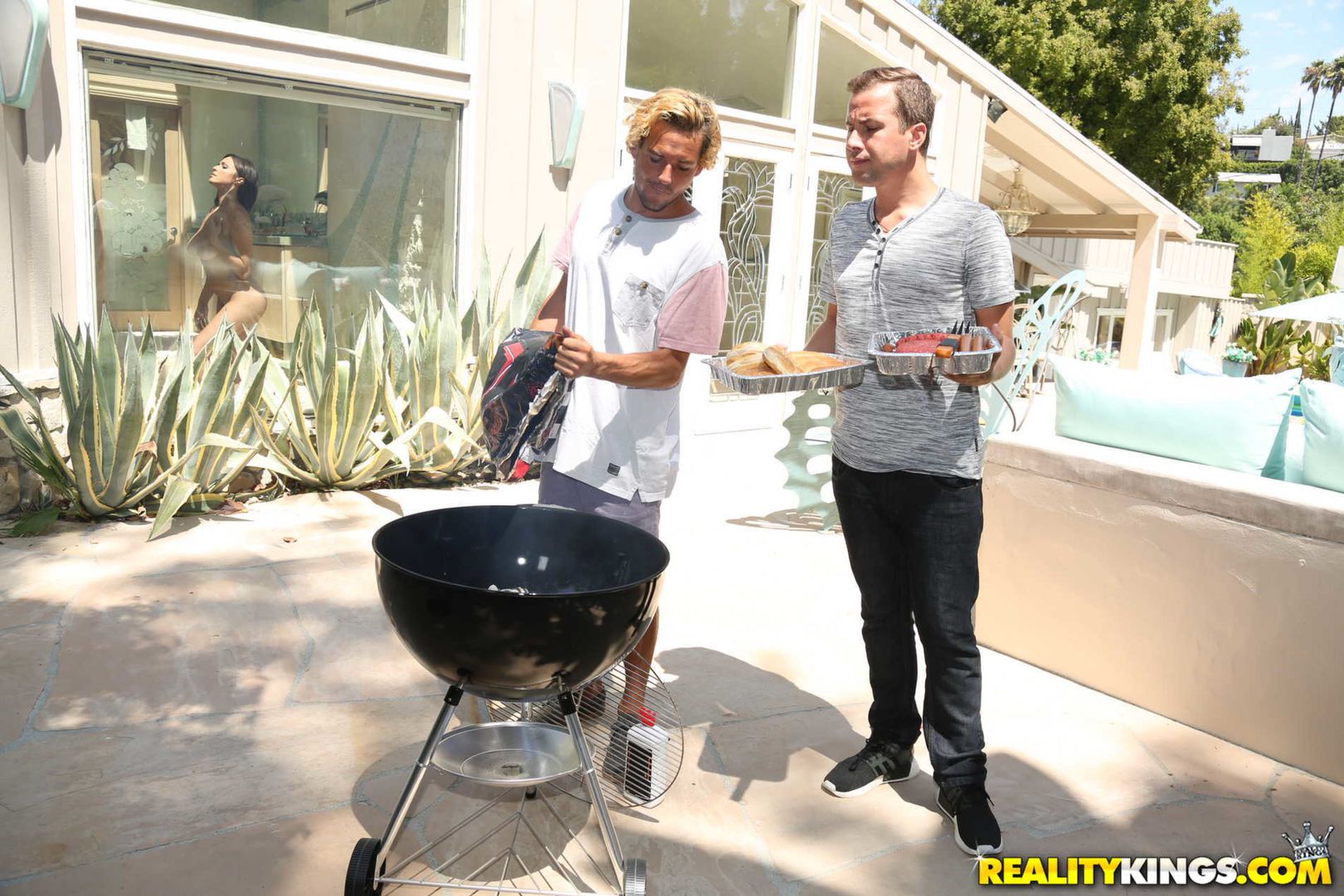 Her Smoking Hot Briquettes