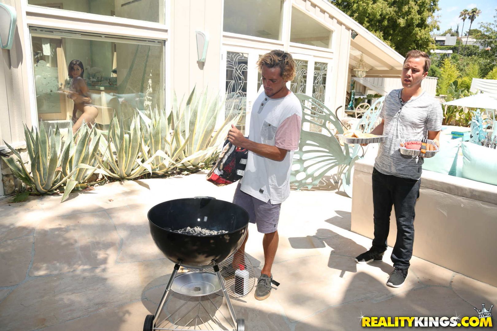 Her Smoking Hot Briquettes