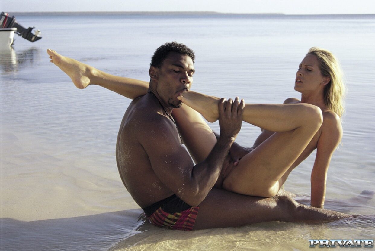 Blonde Milf Mandy Bright Takes an Interracial Pounding
