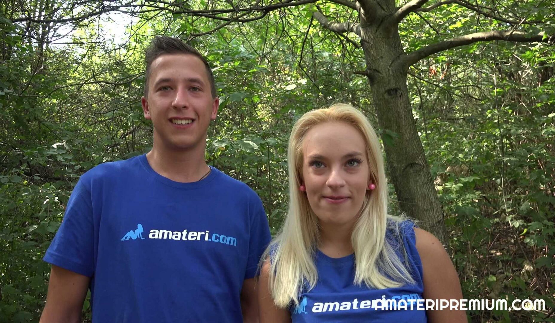 Czech amateurs couple Jessica and David