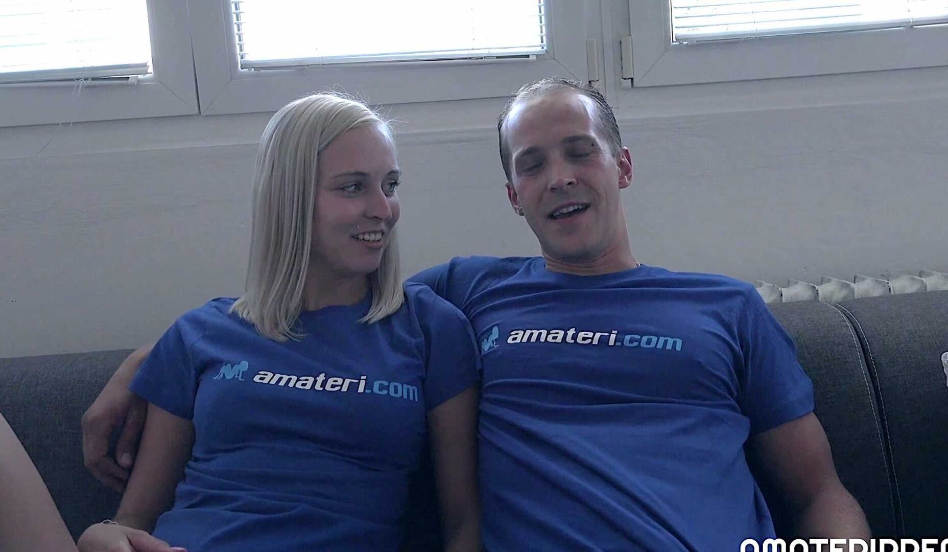 Czech amateurs couple Nika and Pavel