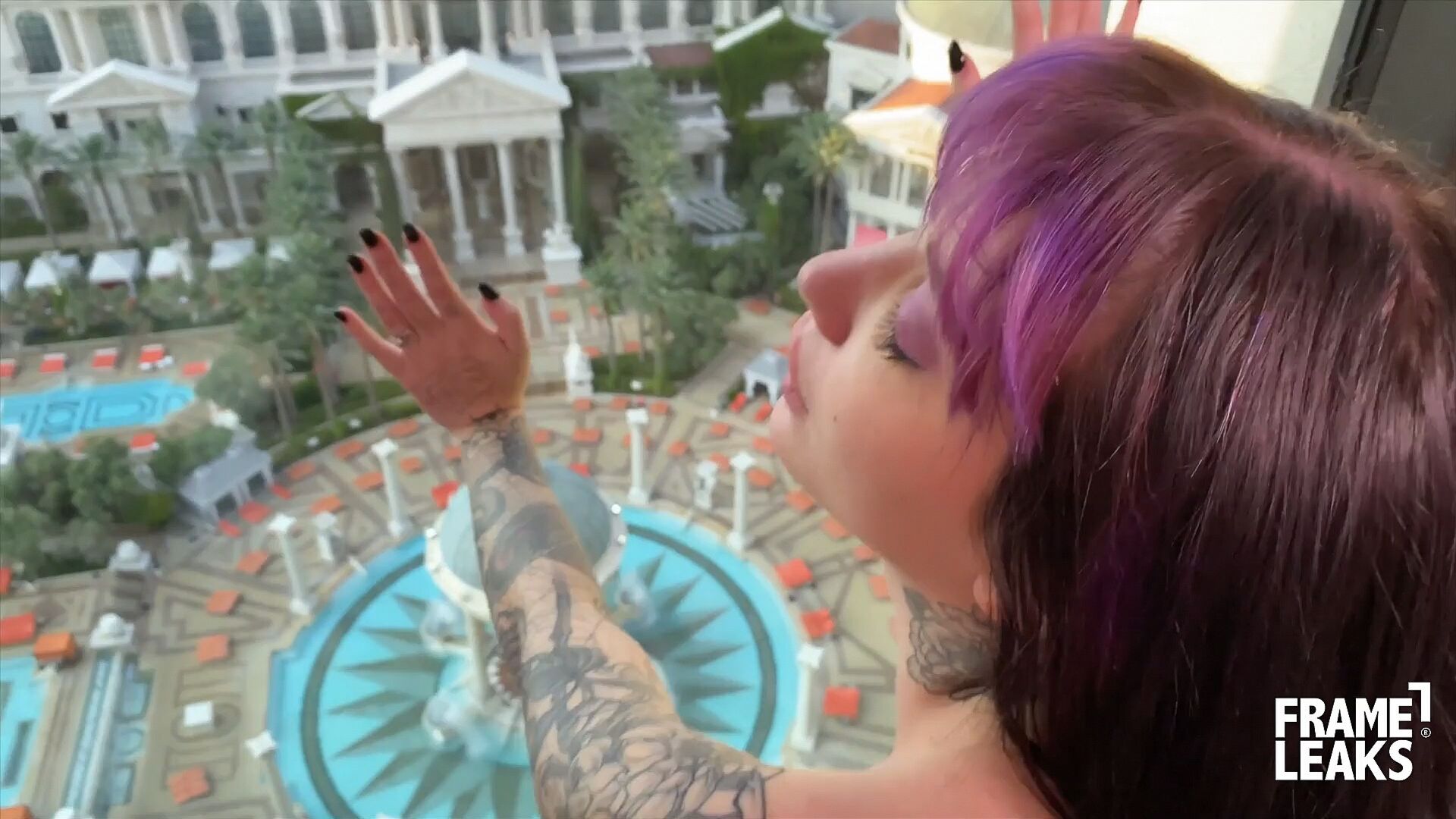 Charlotte Sartre and Romeo Mancini - Las Vegas 2020