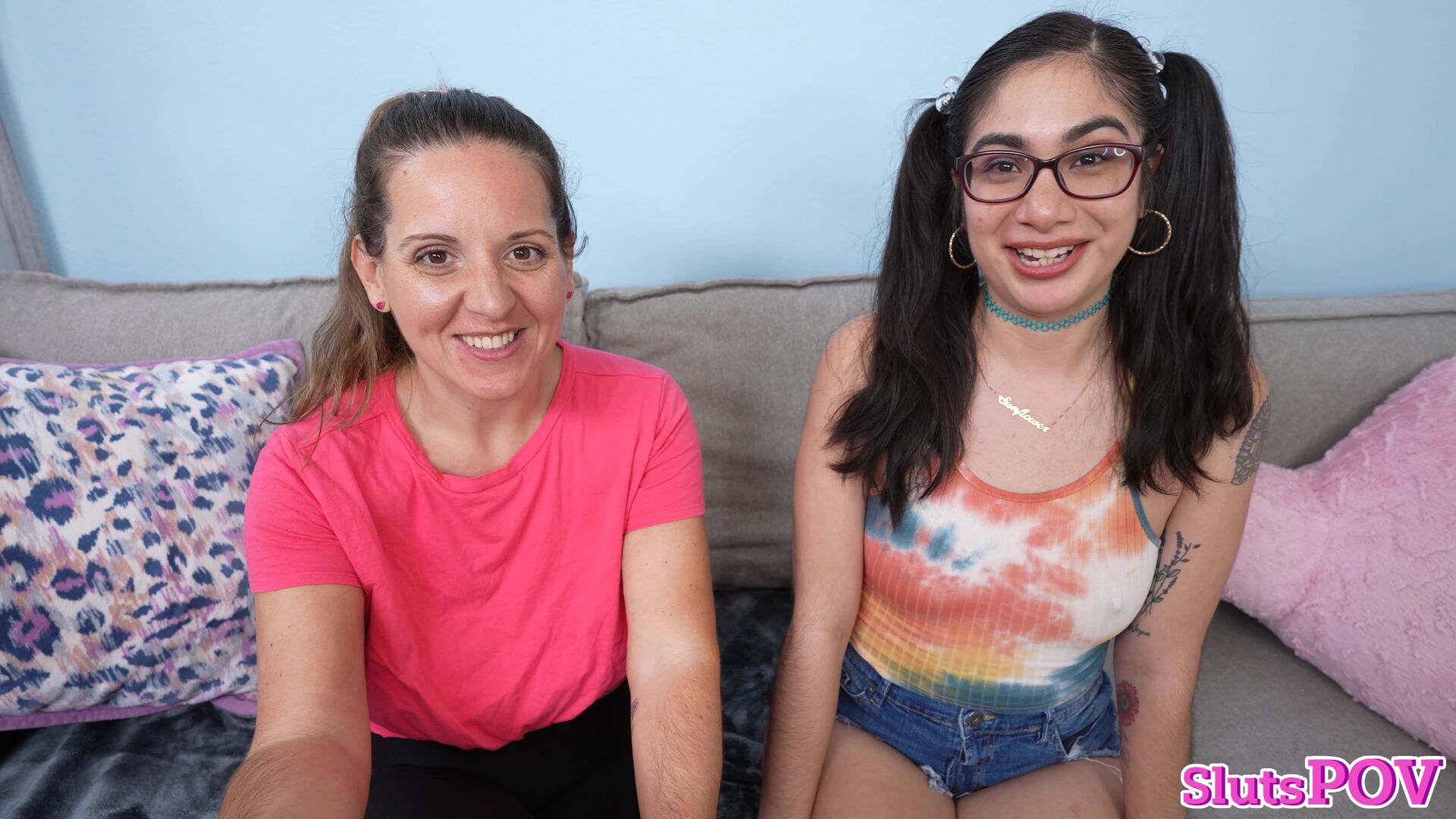 Lucy Sunflower: POV Fucking Teen Slut While My Wife Watches