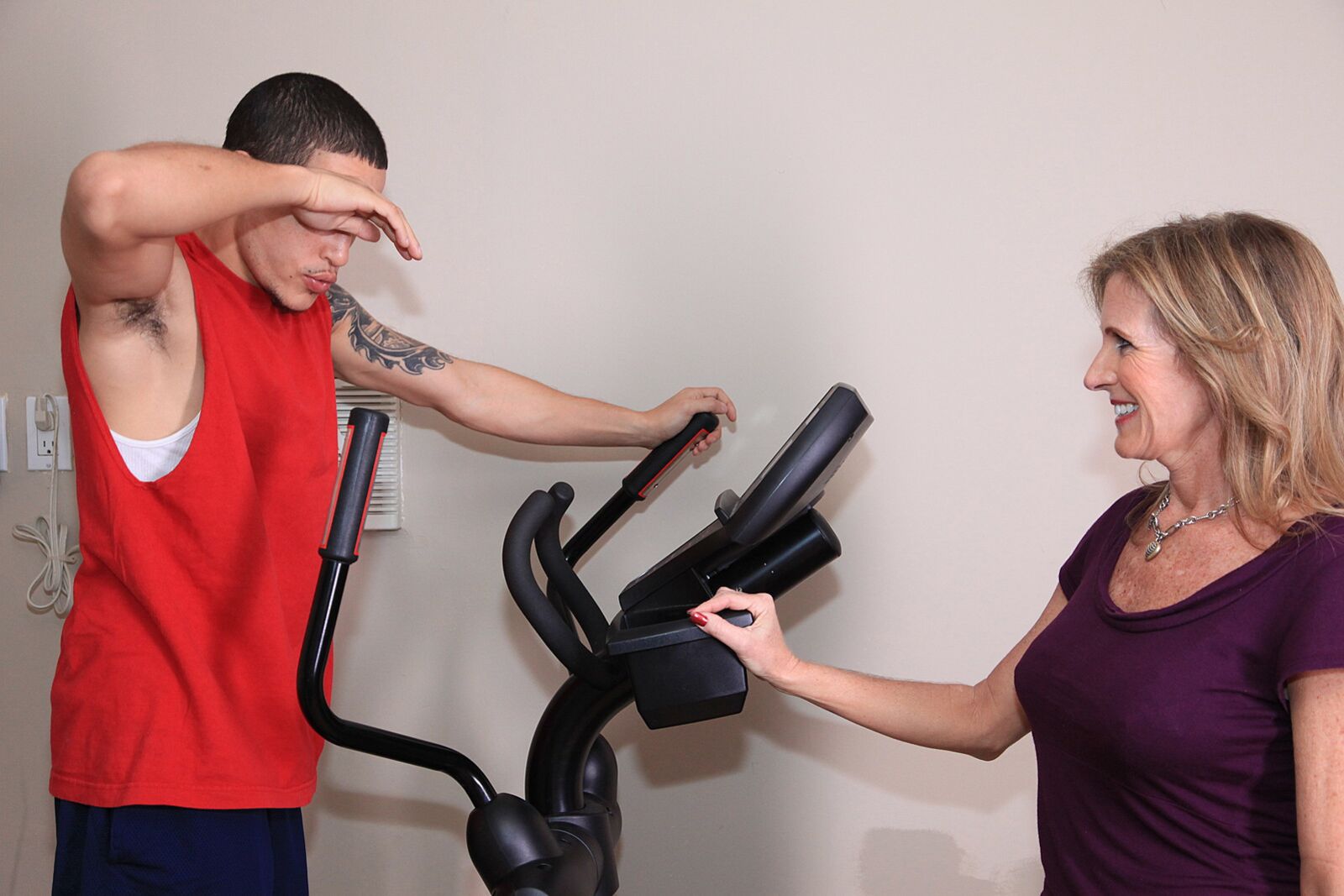 Commando Gets Picked Up At The Gym By Jade Jamison