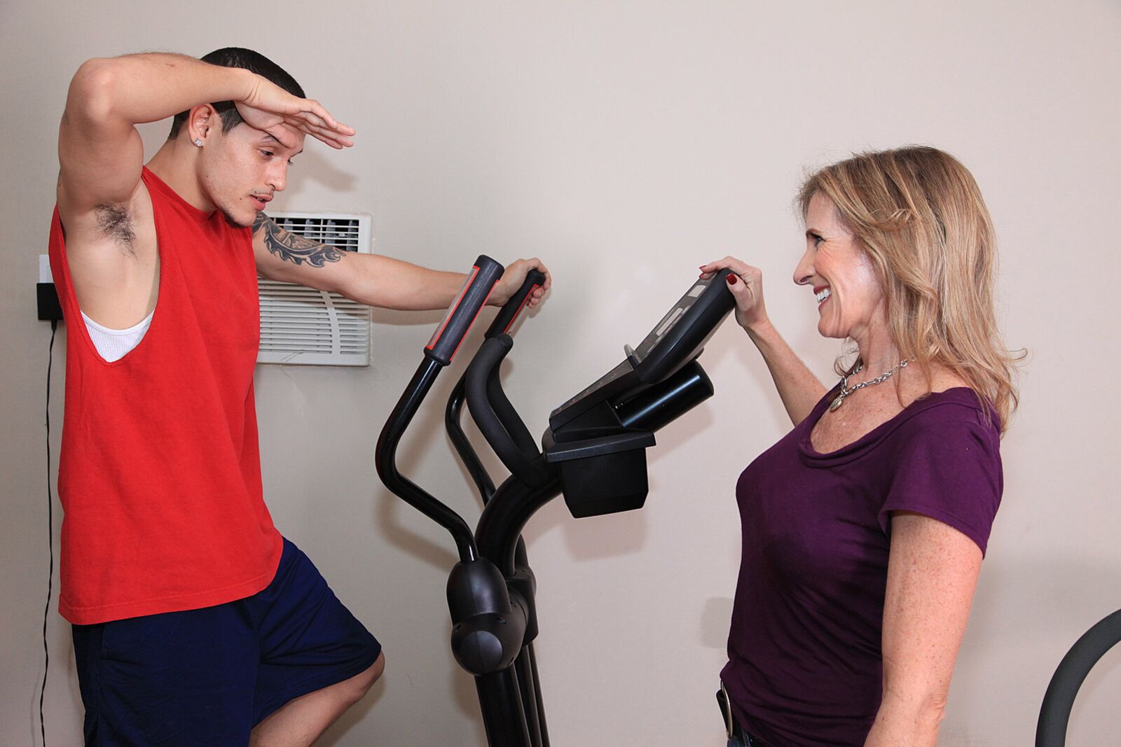 Commando Gets Picked Up At The Gym By Jade Jamison