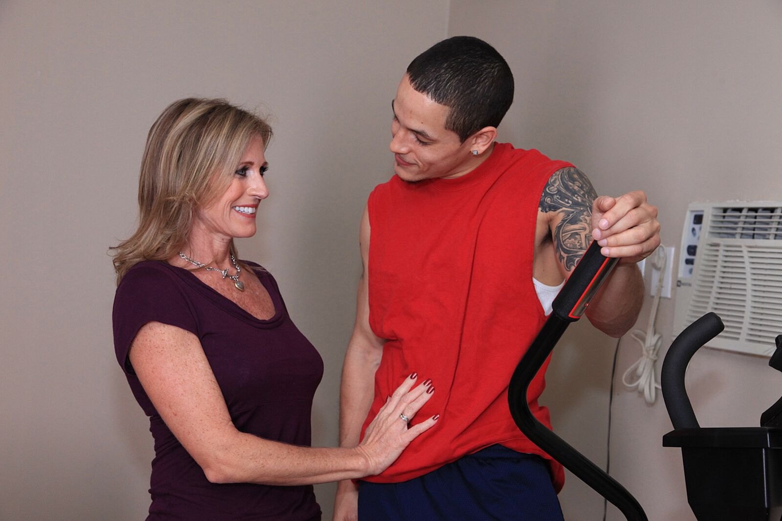 Commando Gets Picked Up At The Gym By Jade Jamison