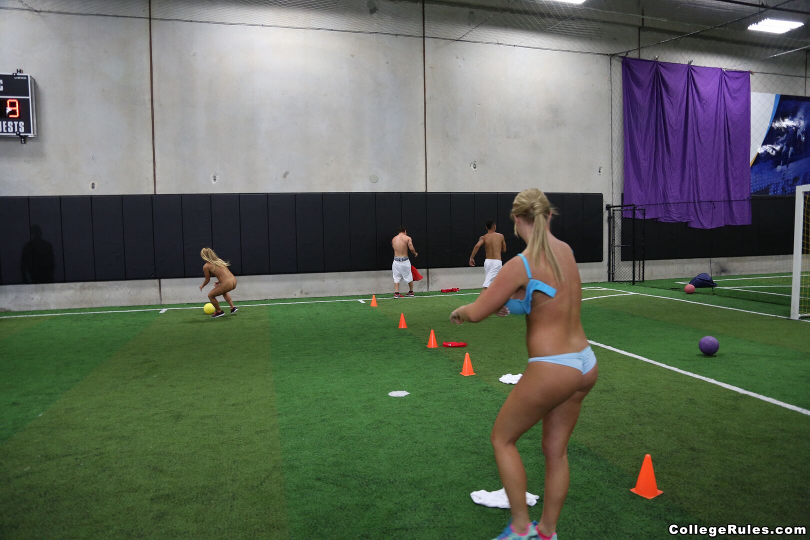 Strip Dodgeball