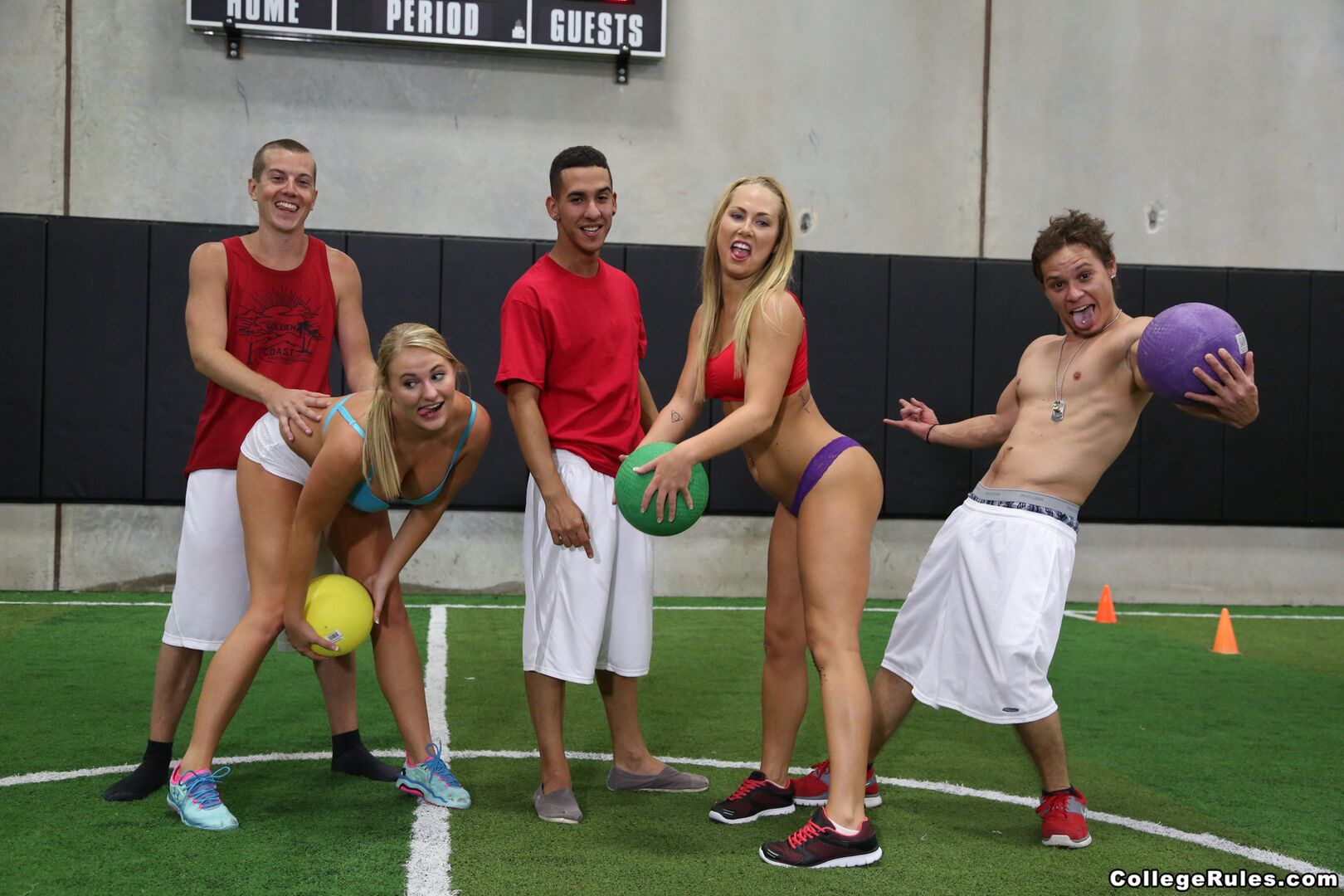 Strip Dodgeball