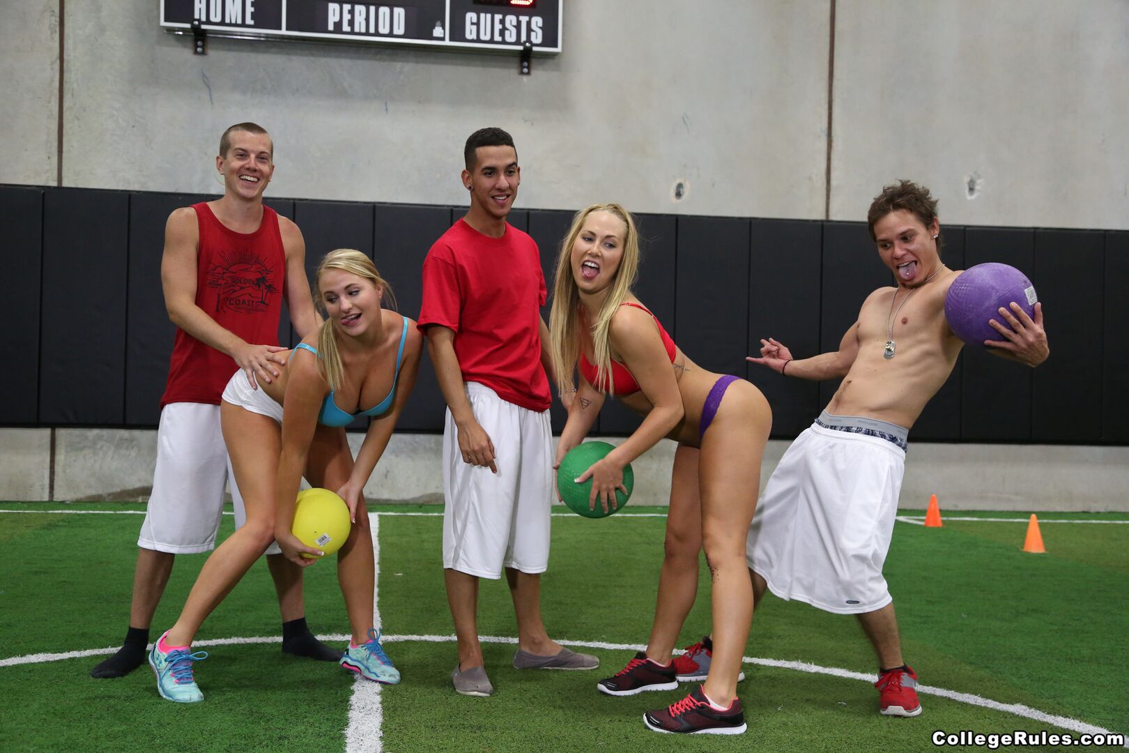 Strip Dodgeball