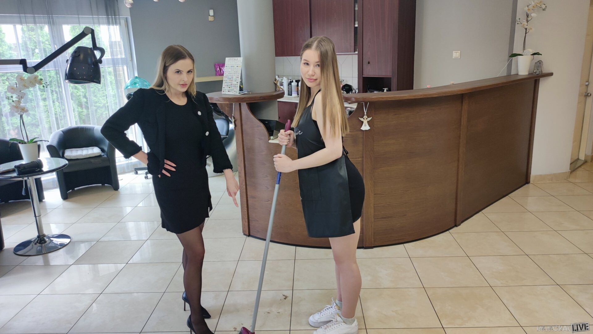 YouTuber Bald and Bankrupt Convinces Busty Russian Teen to Follow Her Dream