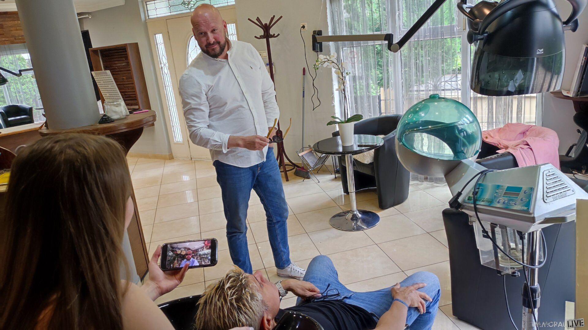 YouTuber Bald and Bankrupt Convinces Busty Russian Teen to Follow Her Dream