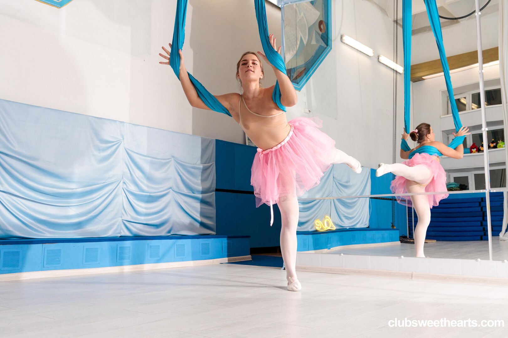 Pink tutu and cute pink clit