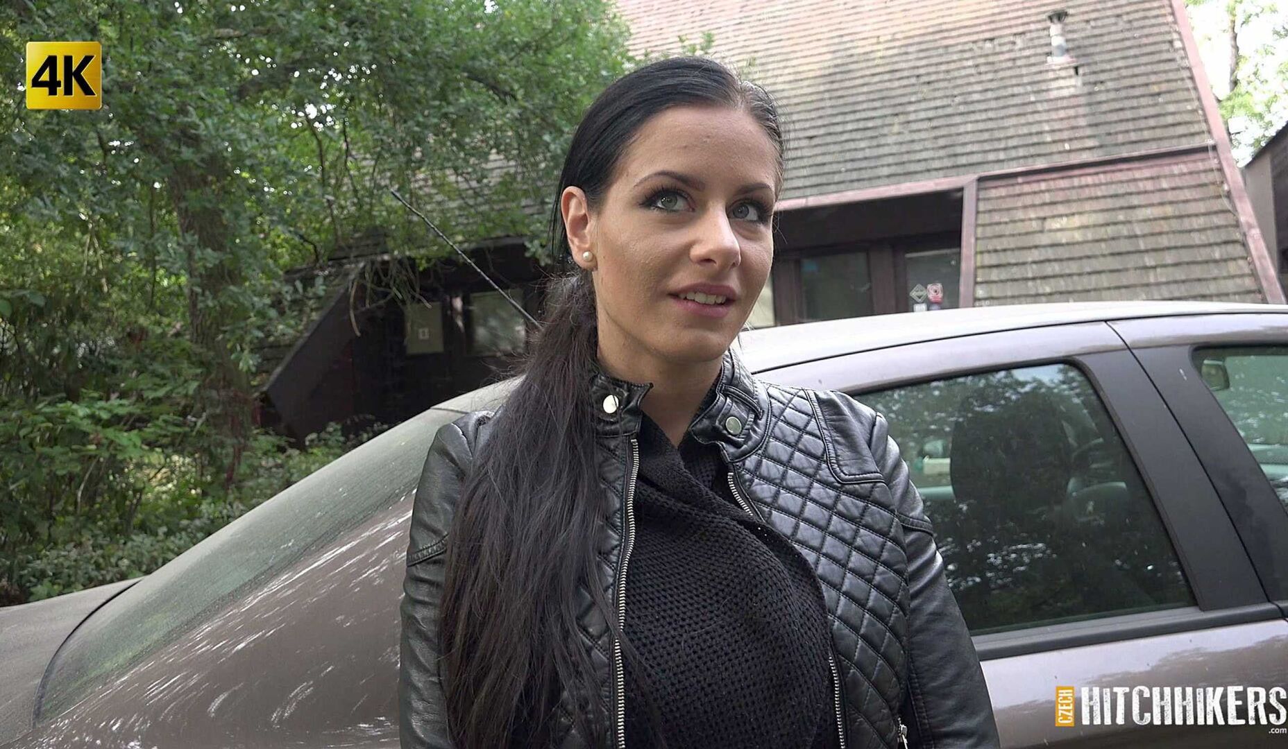 Busty hitchhiker likes to fuck