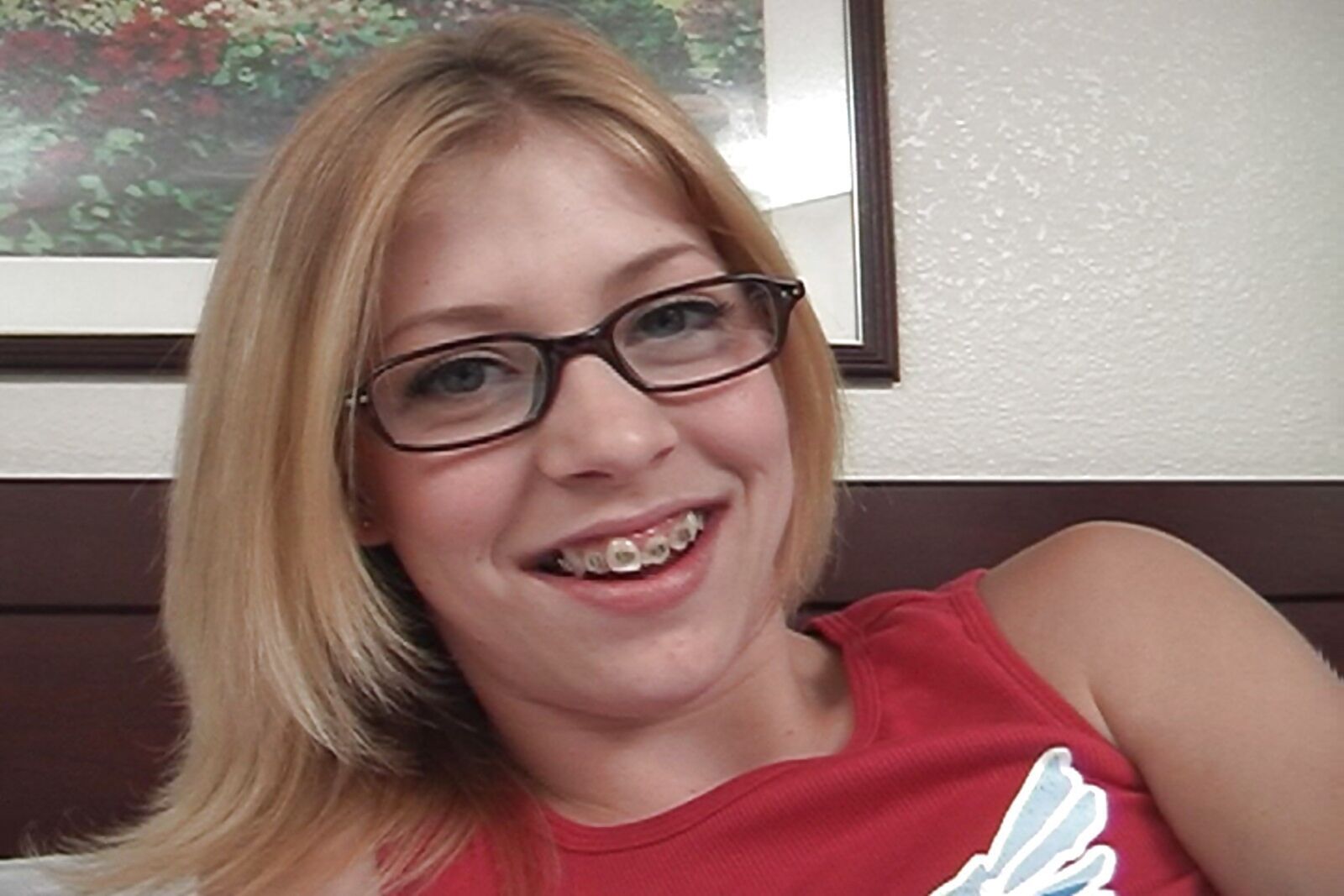 Leah Luv Looks Innocent But One Cock Turns Her Bad.