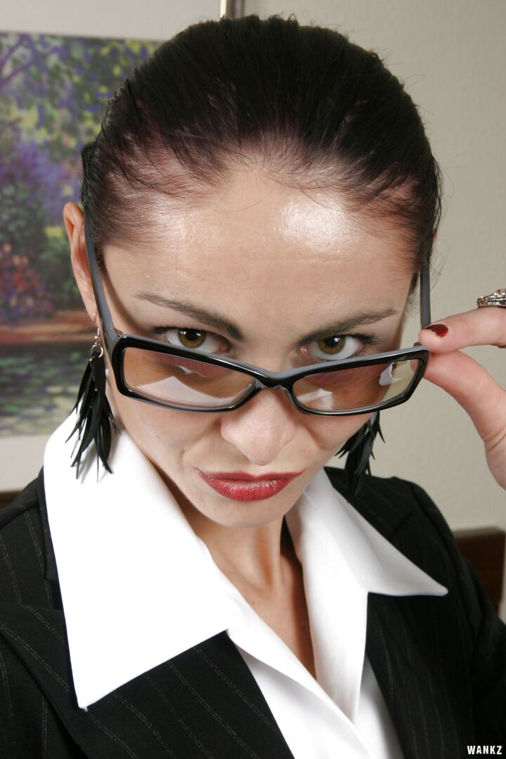 Nerdy Alesha Bizart Is A Cock Starved Horny Bitch