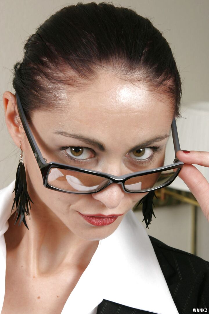 Nerdy Alesha Bizart Is A Cock Starved Horny Bitch