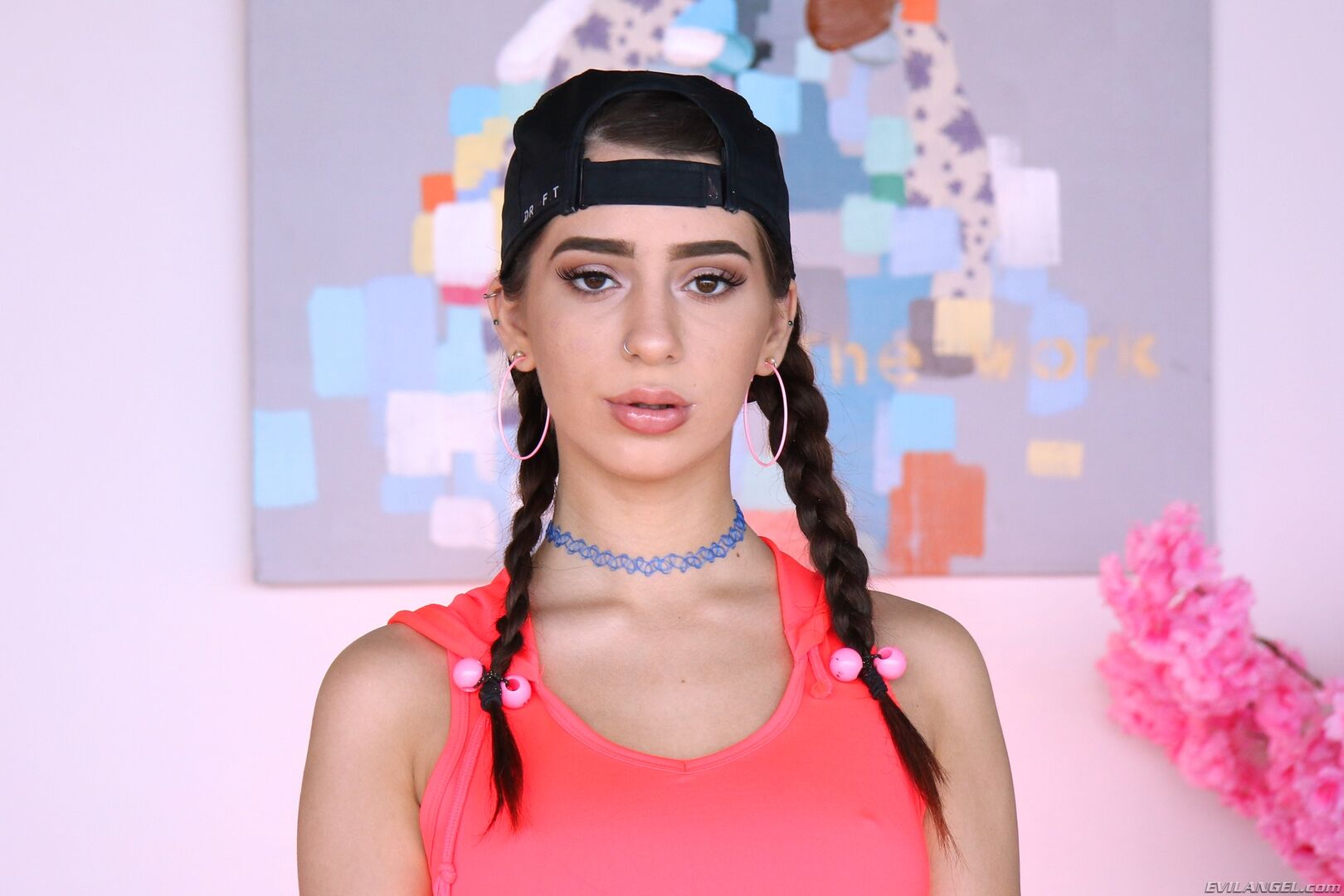 SASSY, PIG-TAILED JOSELINE'S ANAL SINS