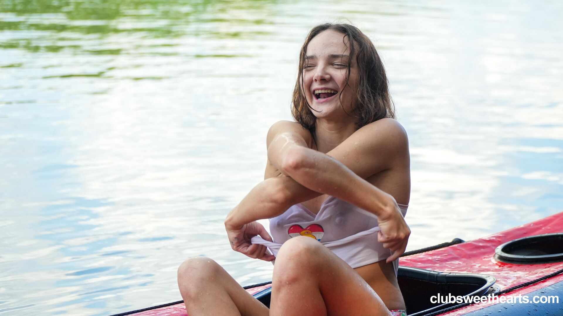 Kayak ride with the girls