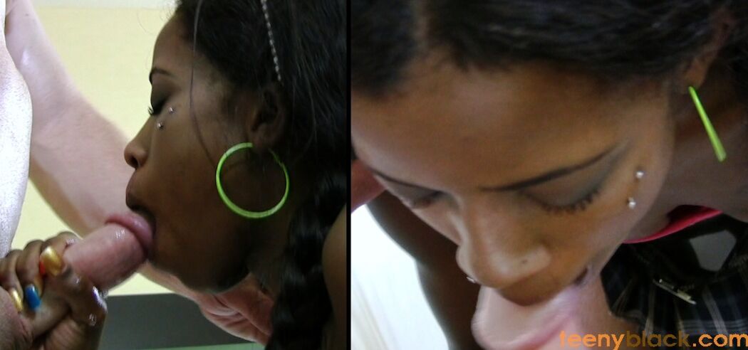 Ebony Schoolgirl Gets Railed Afterschool