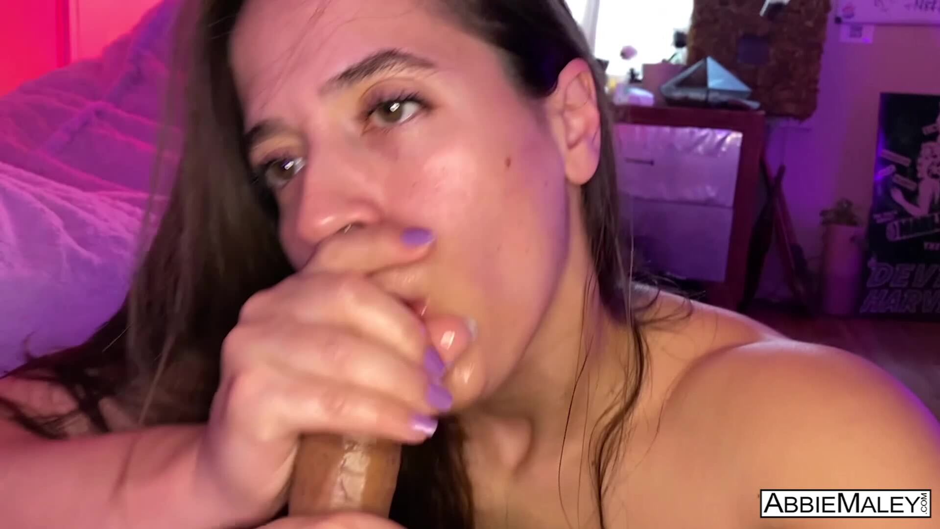 Abbie Maley: Fit Slut Loves Draining Cock