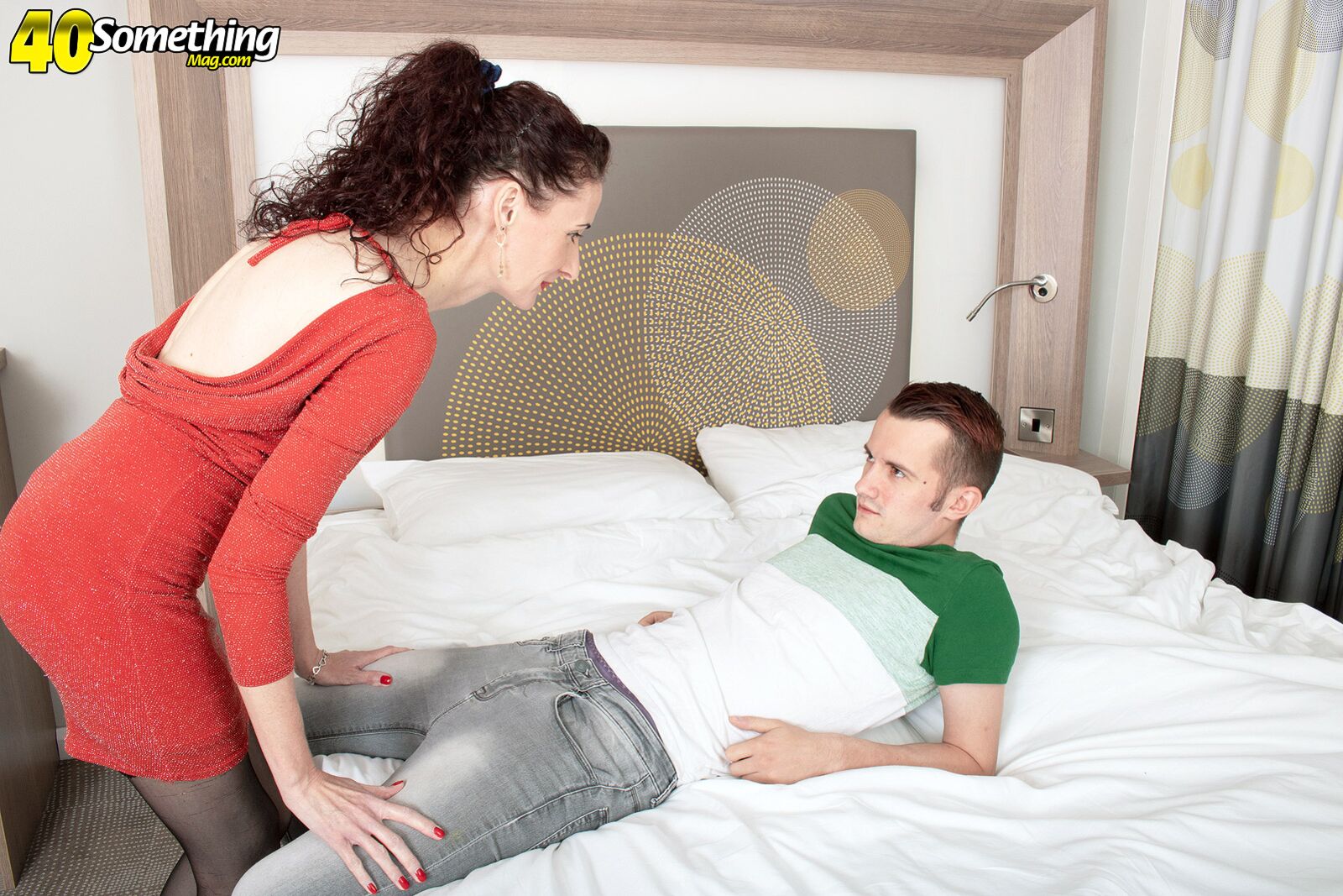Scarlet fucks her step-son