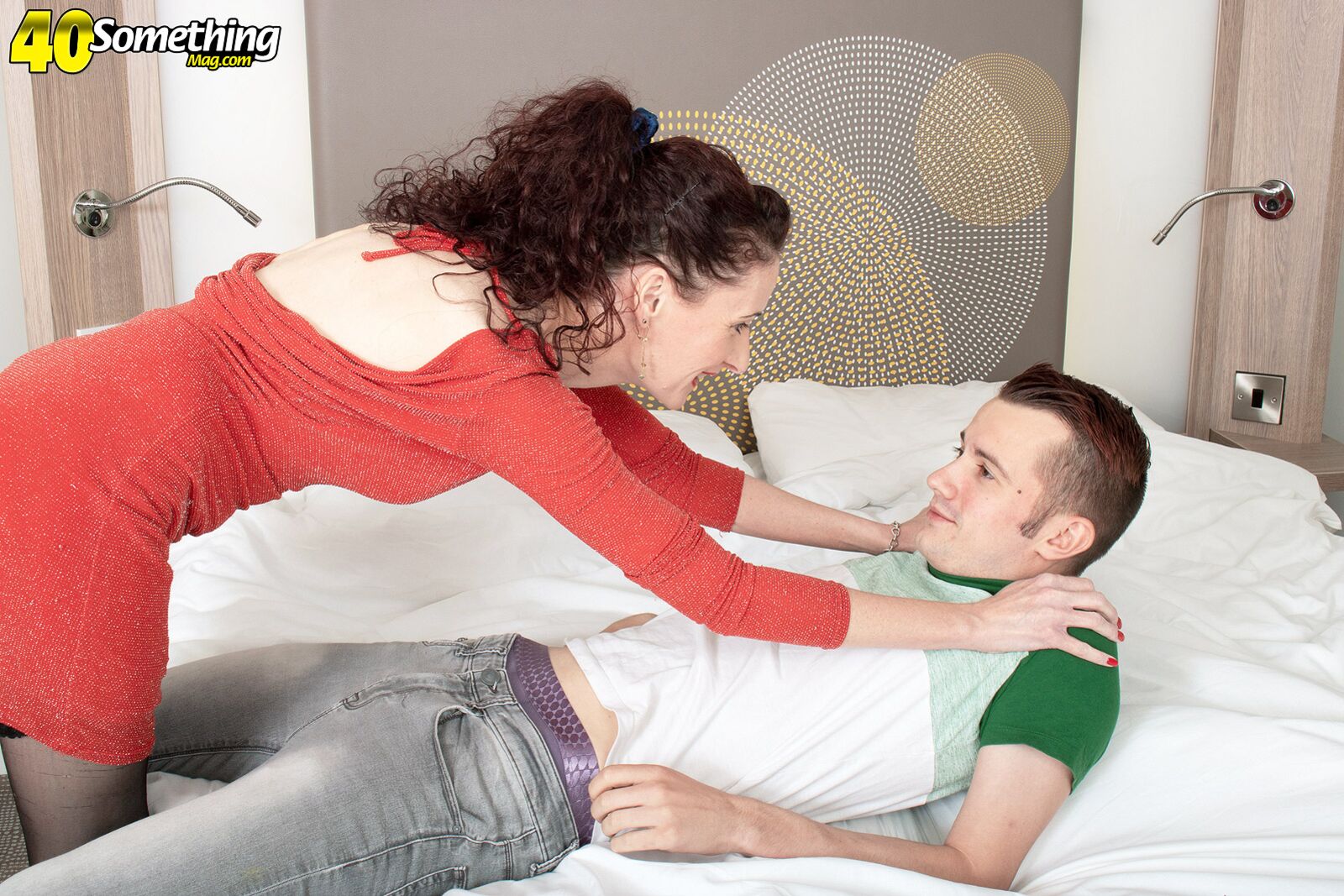 Scarlet fucks her step-son