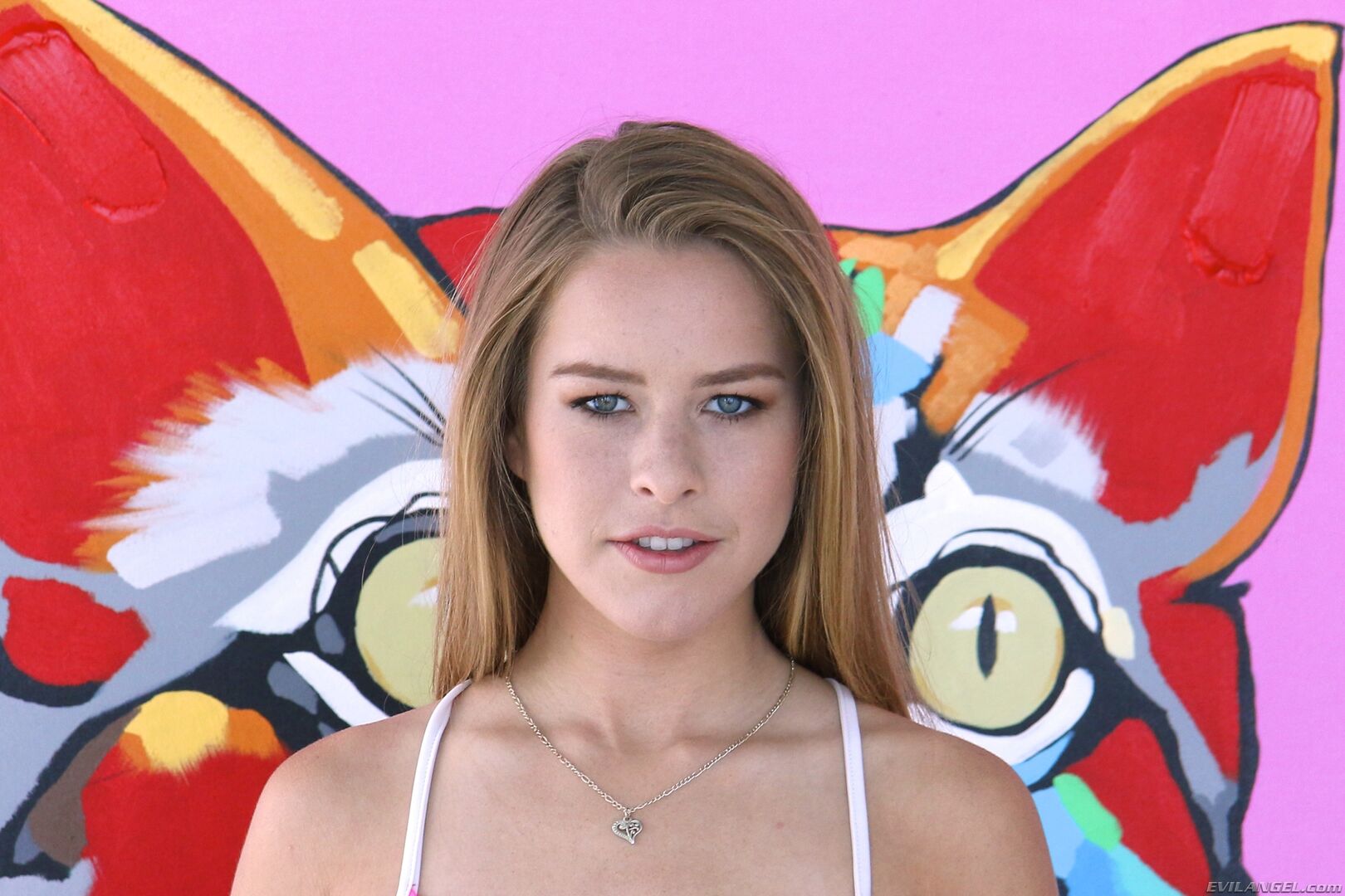 BLONDE LILLY'S MEAT CURTAINS PLOWED