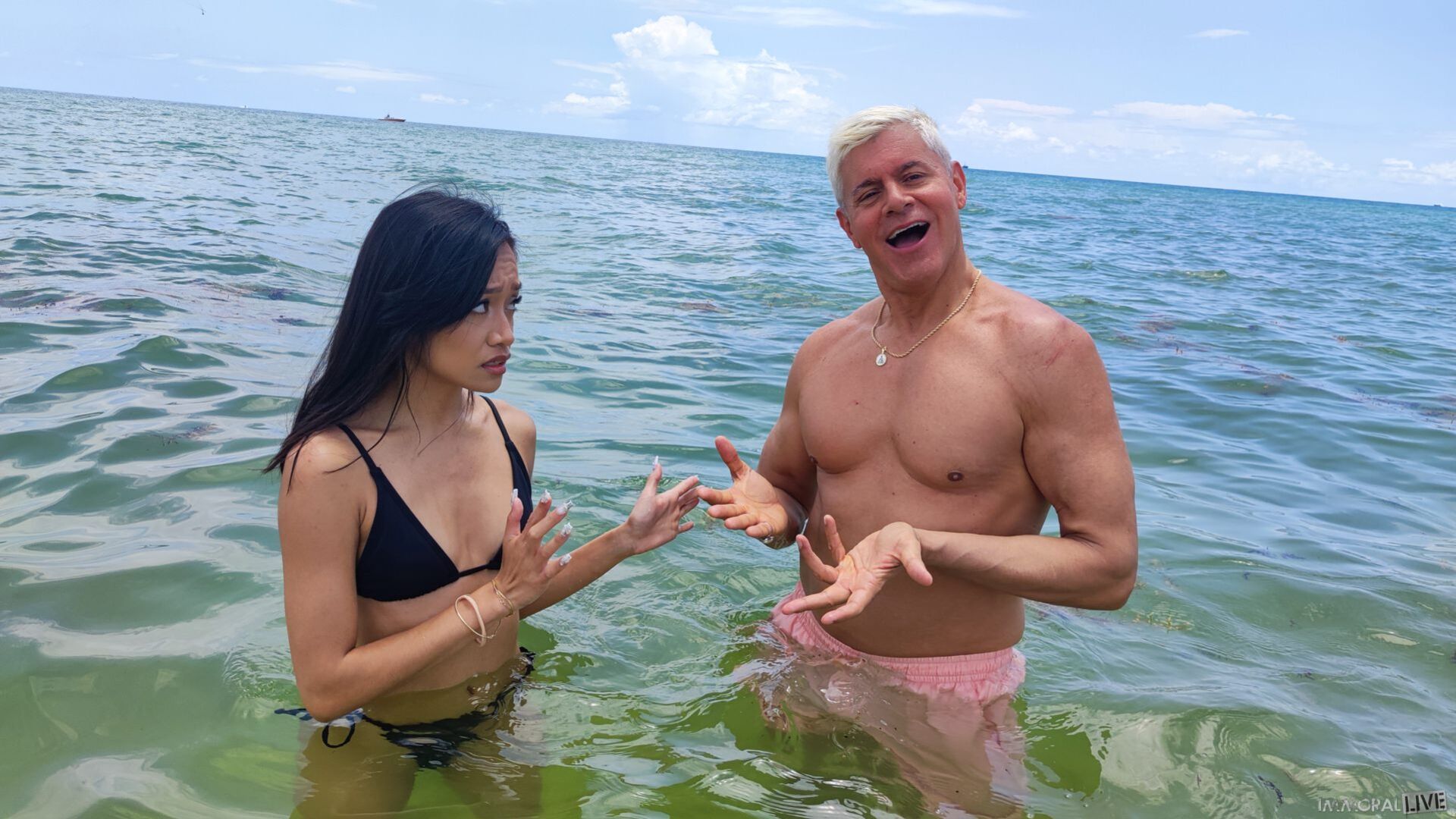 All Mighty Ring Seduces Mature Blonde Gigi Dior & Petite Asian Jade Kimiko