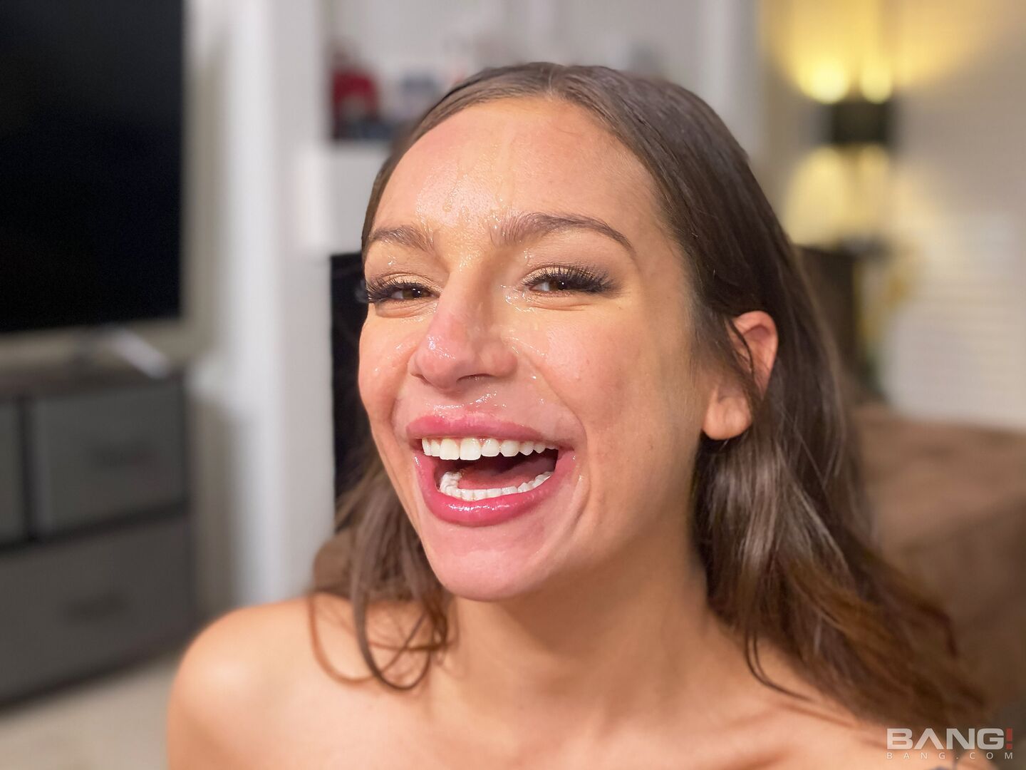 April Olsen sucks a big cock in a 69
