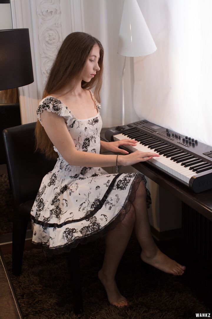 Piano Student Gets Anally Fucked By Her Teacher