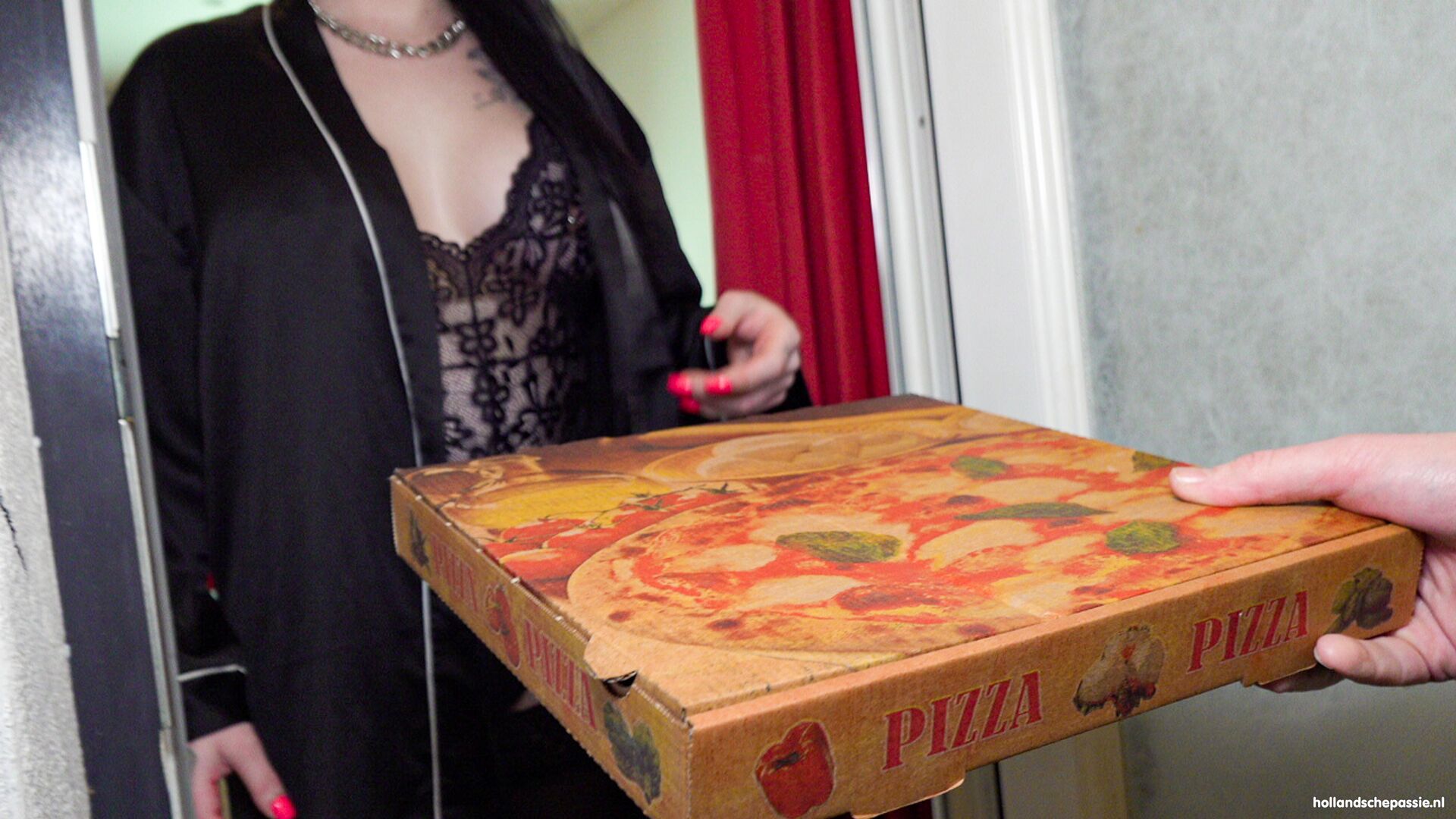 Hete Pizza voor Emma White