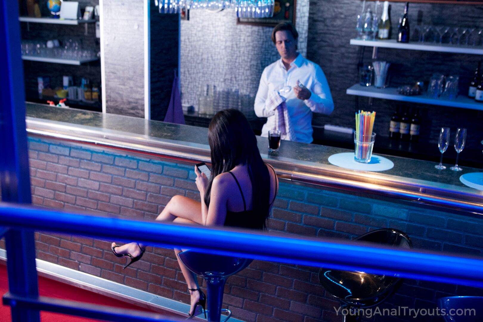 Crazy midnight bar adventure