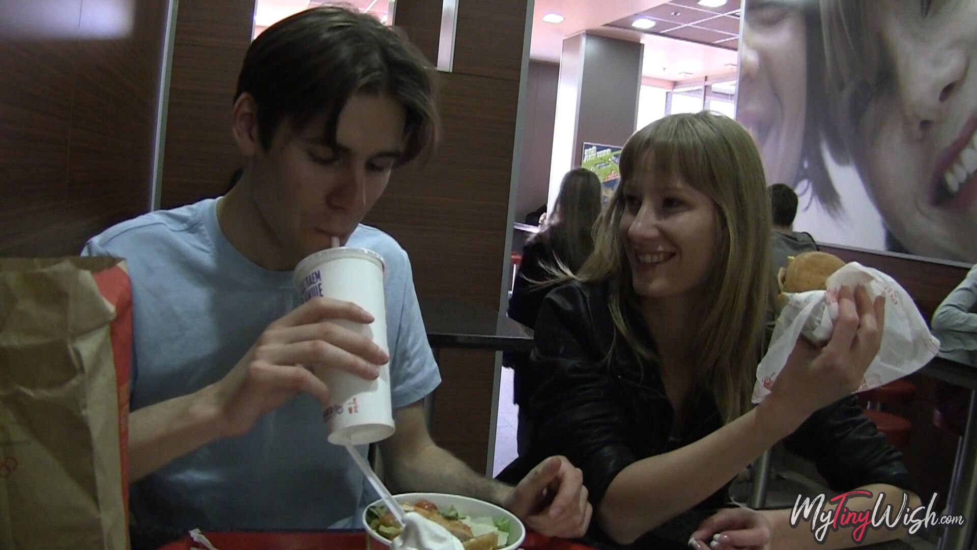 Anal after rendezvous in McDonald's